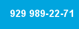 929 989-22-71 929 989-22-71